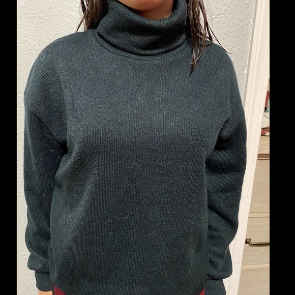 Navy Blue Turtleneck - Picture 2 of 2